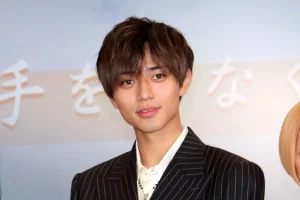 永瀬廉さんのプロモーション画像