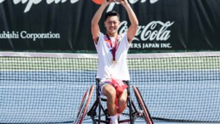 国際大会で優勝した小田凱人選手