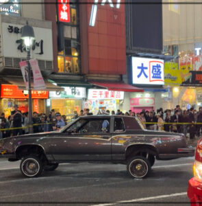 渋谷スクランブル交差点の事故に関しての画像